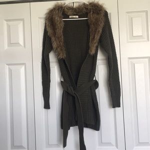 Old Navy Furry Cardigan